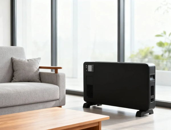 Easy comfort convector Elektrische kachel WiFi – Zwart