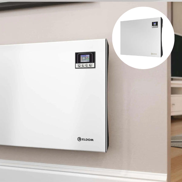 Eldom Elektrische Convector Kachel met Thermostaat en WiFi