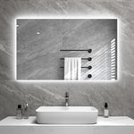Spiegel infrarood verwarming met LED verlichting